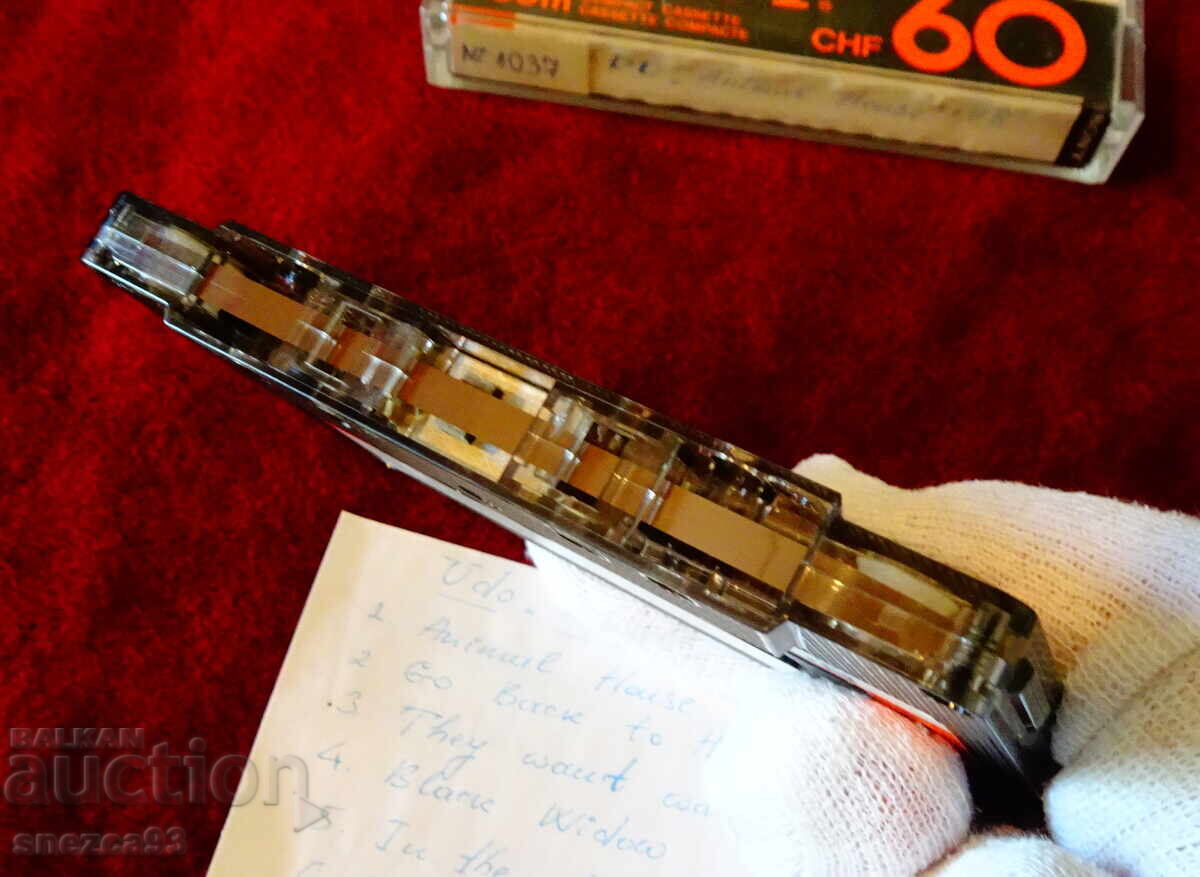 Sony CHF60 Audio Cassette with the heavy metal band U.D.O with price 12.00 BGN | € 6.14