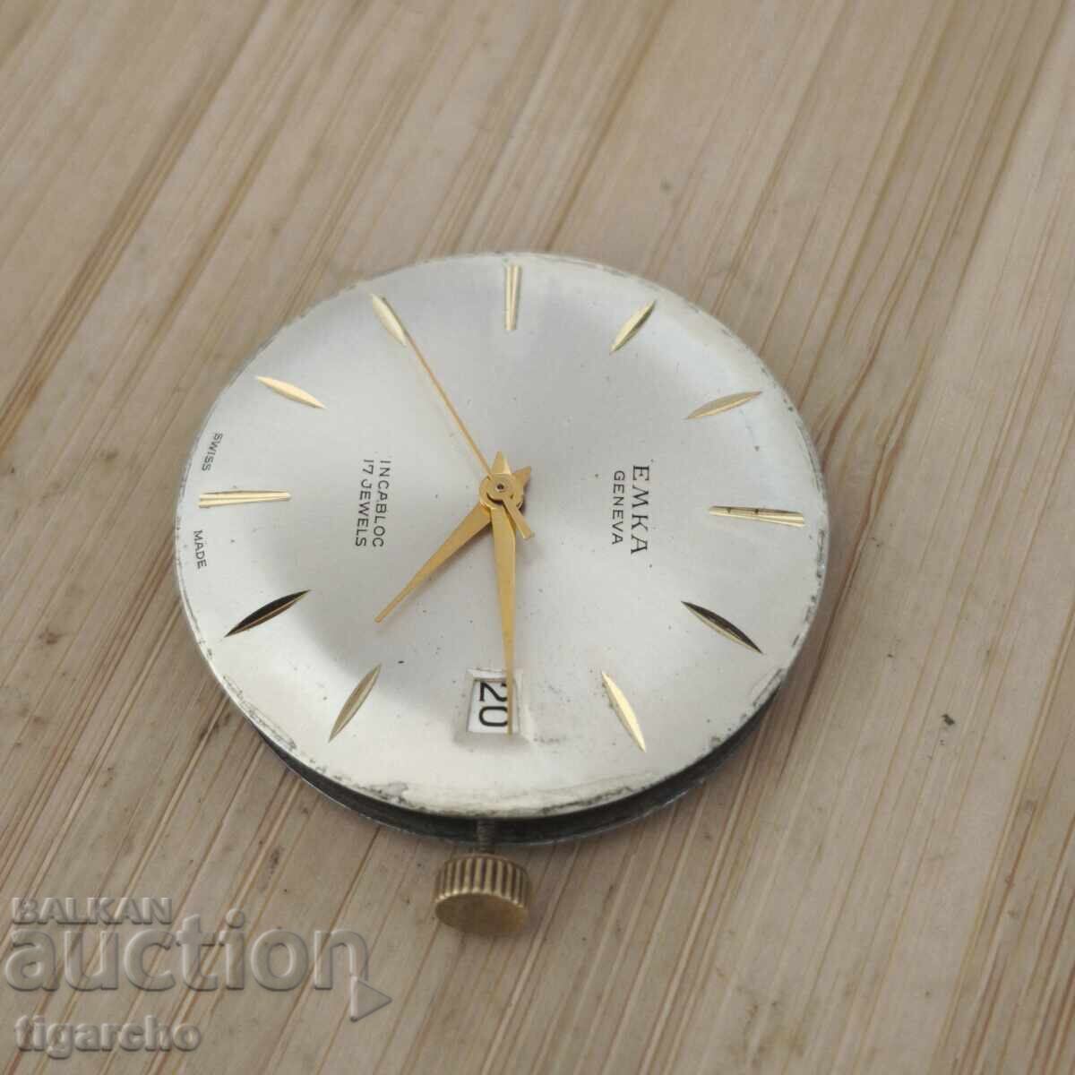Механизъм за мъжки часовник EMKA с цена 40.00 лв. | € 20.45