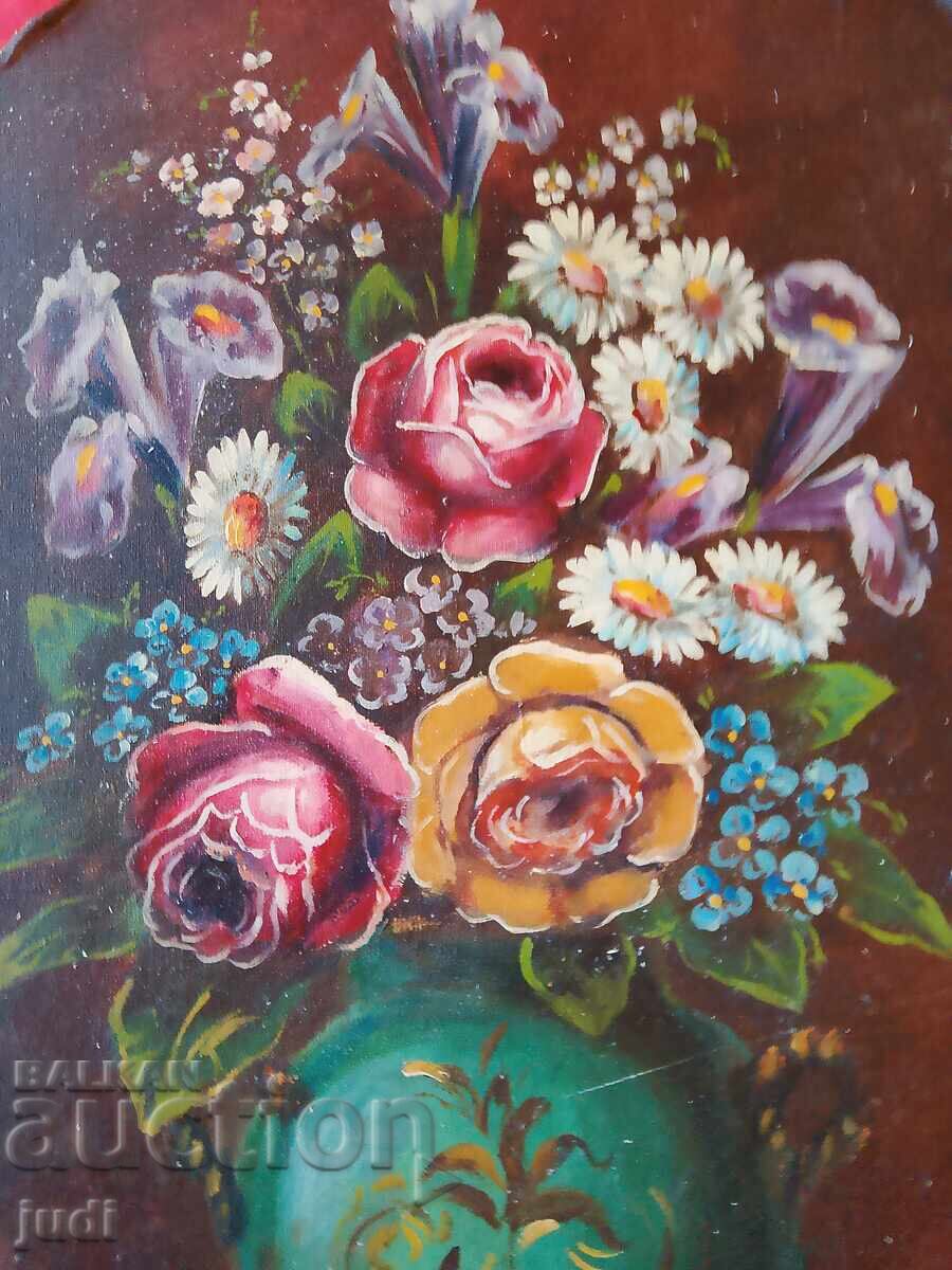 Ελαιογραφία καμβάς υπογεγραμμένη - 5