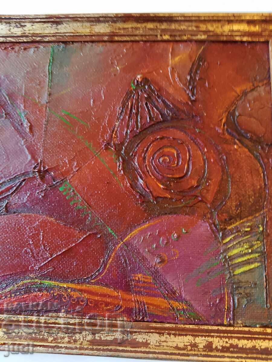 Έργο ζωγραφικής της Καλίνας Τάσεβα, λάδι, 1990 - 5