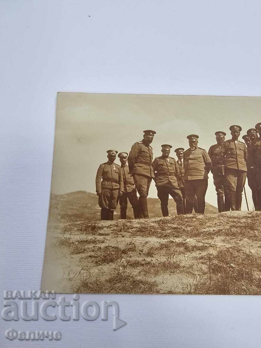 A series of military photographs of General Zhekov and General Todorov with price 120.00 BGN | € 61.36