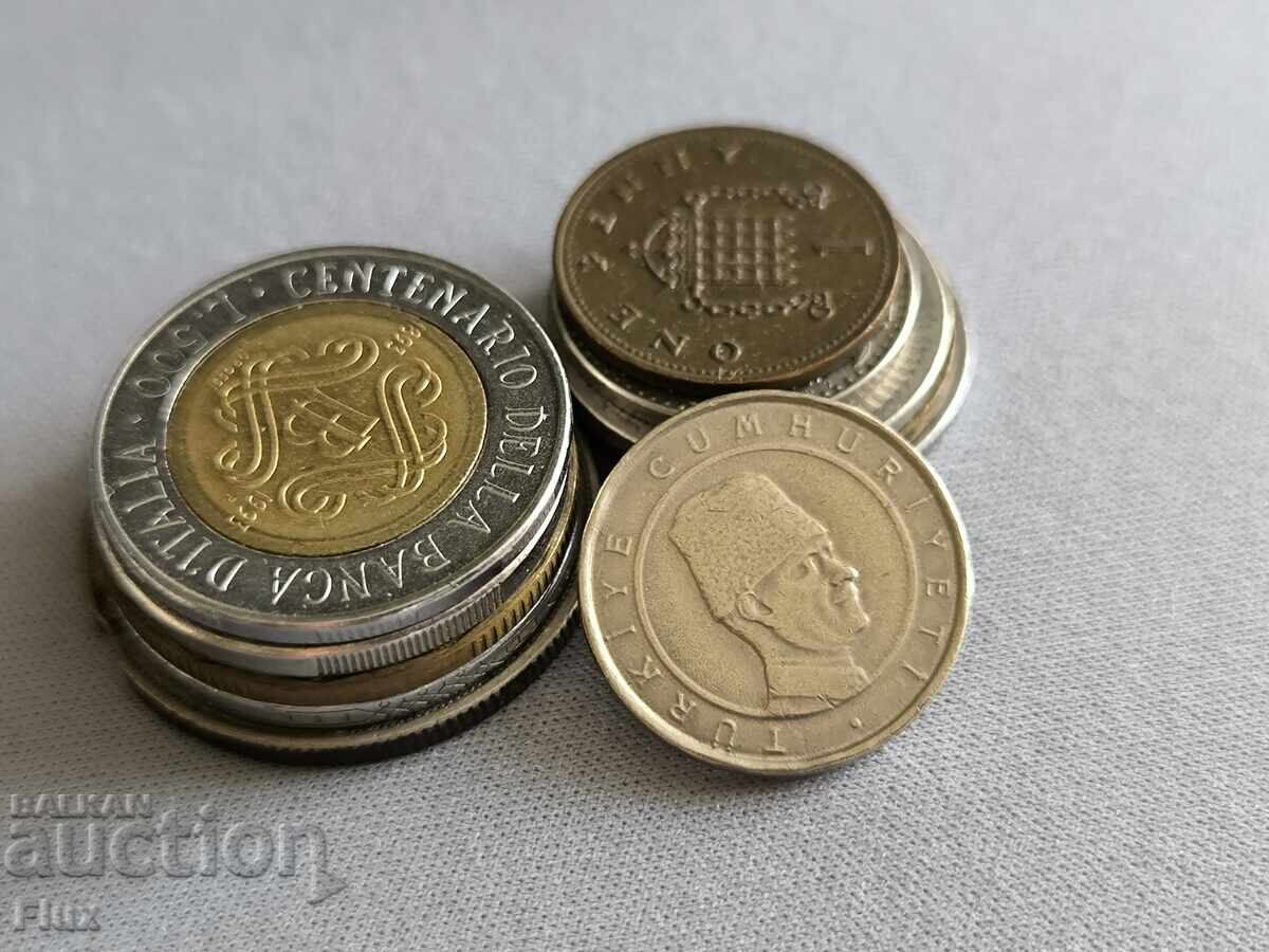 Монета - Турция - 100 000 лири | 2002г. с цена 0.60 лв. | € 0.31 Монета - Турция - 100 000 лири | 2002г. с цена 0.60 лв. | € 0.31