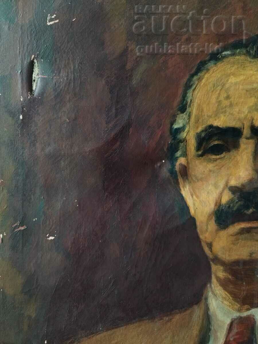Аукцион Картина, портрет на Г. Димитров, худ. Г. Арсов, 1975 г. Аукцион Картина, портрет на Г. Димитров, худ. Г. Арсов, 1975 г.