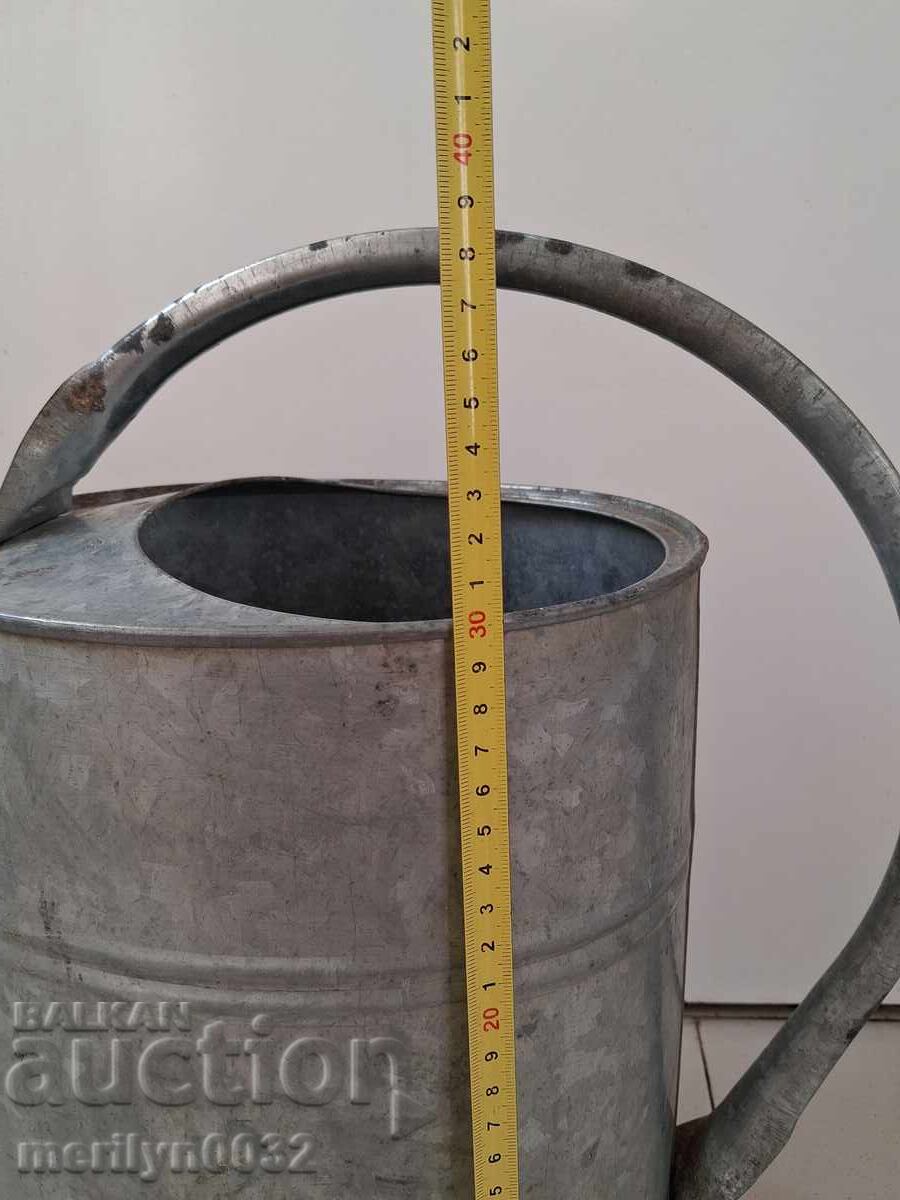 Livrarea Veche stropitoare metalică URSS, găleată zincată, bidon, vas