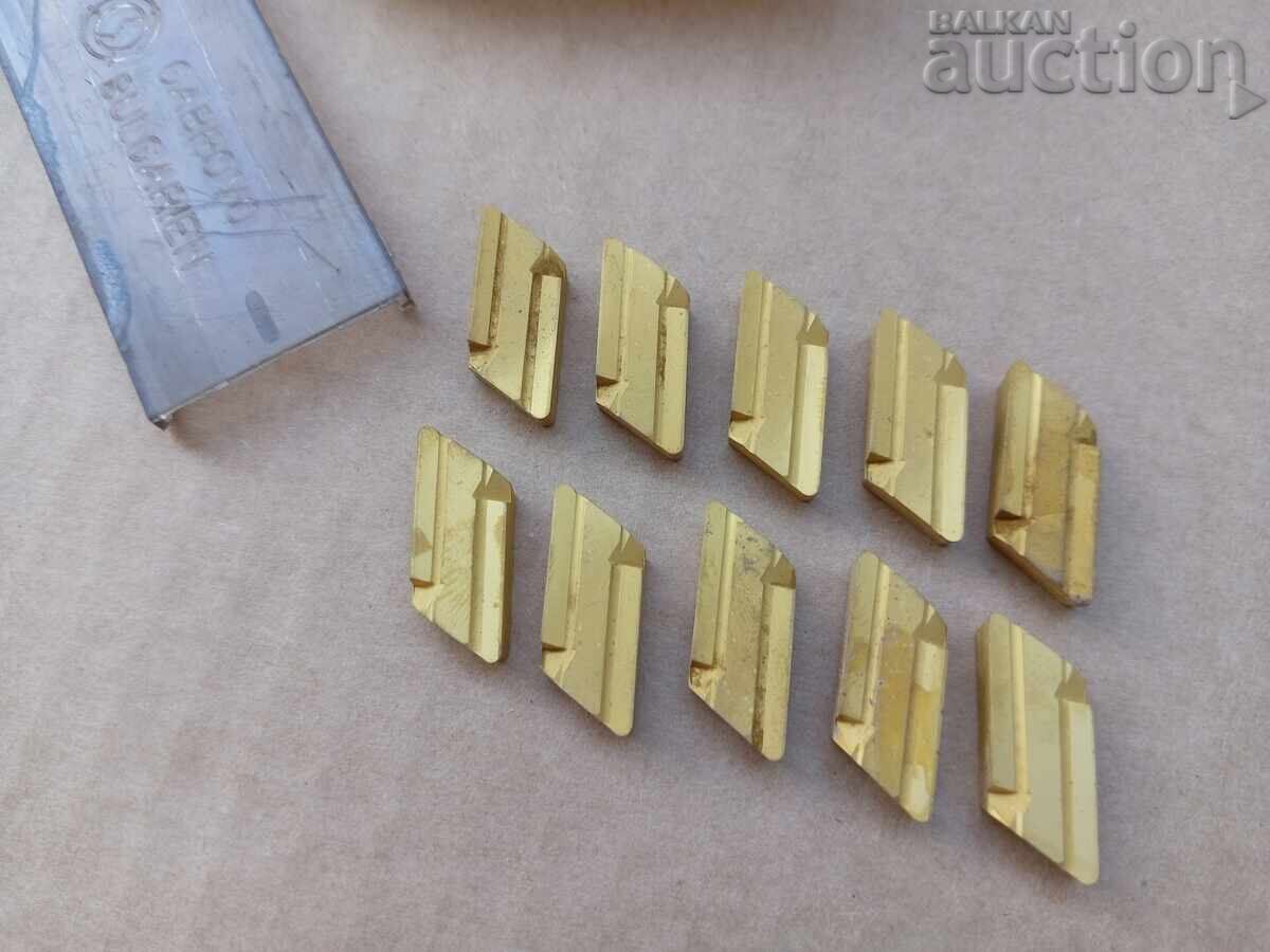 Carbide inserts for lathe tools Gabrovo with price 51.00 BGN | € 26.08 Carbide inserts for lathe tools Gabrovo with price 51.00 BGN | € 26.08