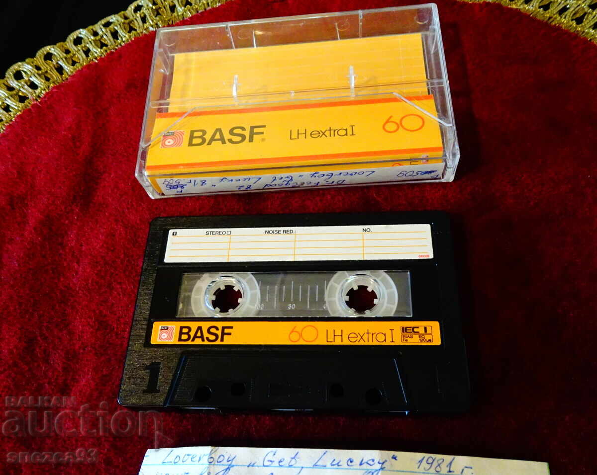 BASF Audio Cassette with Loverboy and Dr. Feelgood