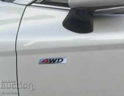 Licitație Embleme noi "4x4" - 87 mm / 20 mm Licitație Embleme noi "4x4" - 87 mm / 20 mm