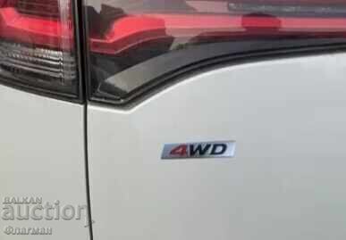 Delivery of New "4WD" emblems - 87 mm / 20 mm