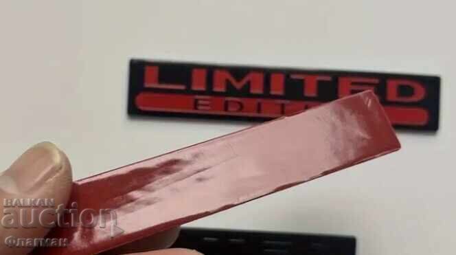 Embleme noi „Ediție Limitată” - 100 mm / 18 mm cu preț 10.00 BGN | € 5.11