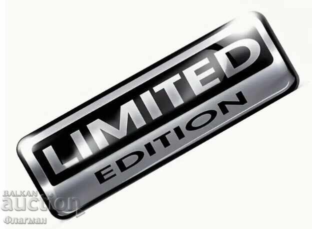 Нови емблеми ”Limited Edition” - 100 мм./ 31 мм.