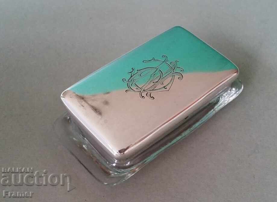 Αυστριακή Αυτοκρατορία 19ος αιώνας Ασημένιο κουτί για οδοντογλυφίδες