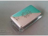 Αυστριακή Αυτοκρατορία 19ος αιώνας Ασημένιο κουτί για οδοντογλυφίδες