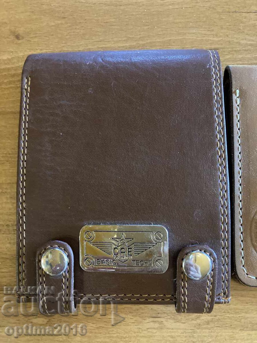 Lot of natural leather wallets with price 25.00 BGN | € 12.78