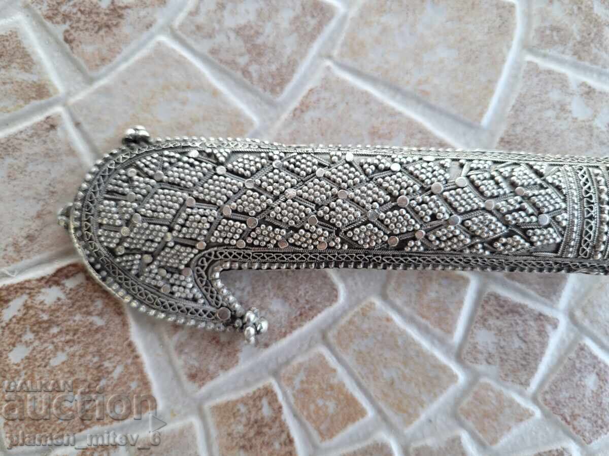 Μαχαίρι, καμά, στιλέτο, Υεμενικός κρόκος (Yemeni saffron) με τιμή 300.00 BGN | € 153.39