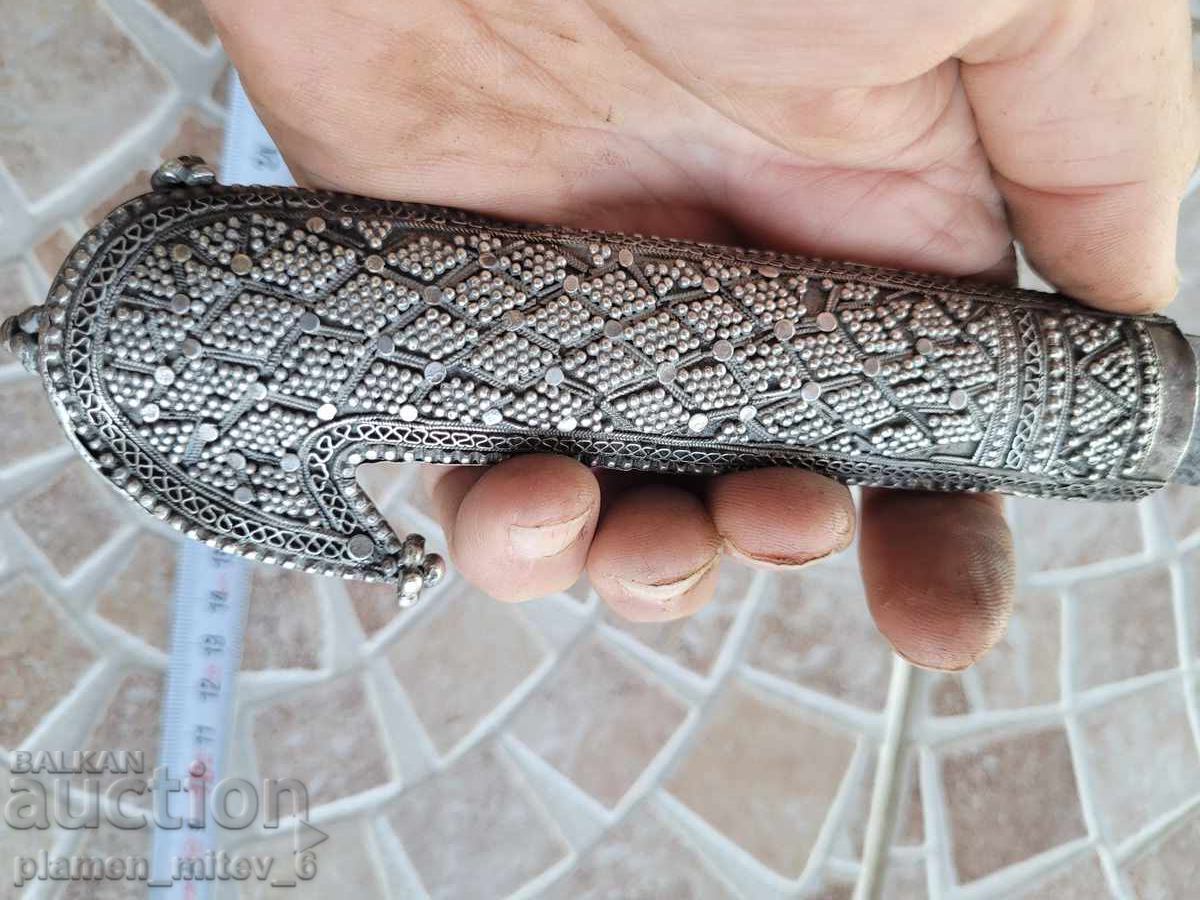 Μαχαίρι, καμά, στιλέτο, Υεμενικός κρόκος (Yemeni saffron) - 7