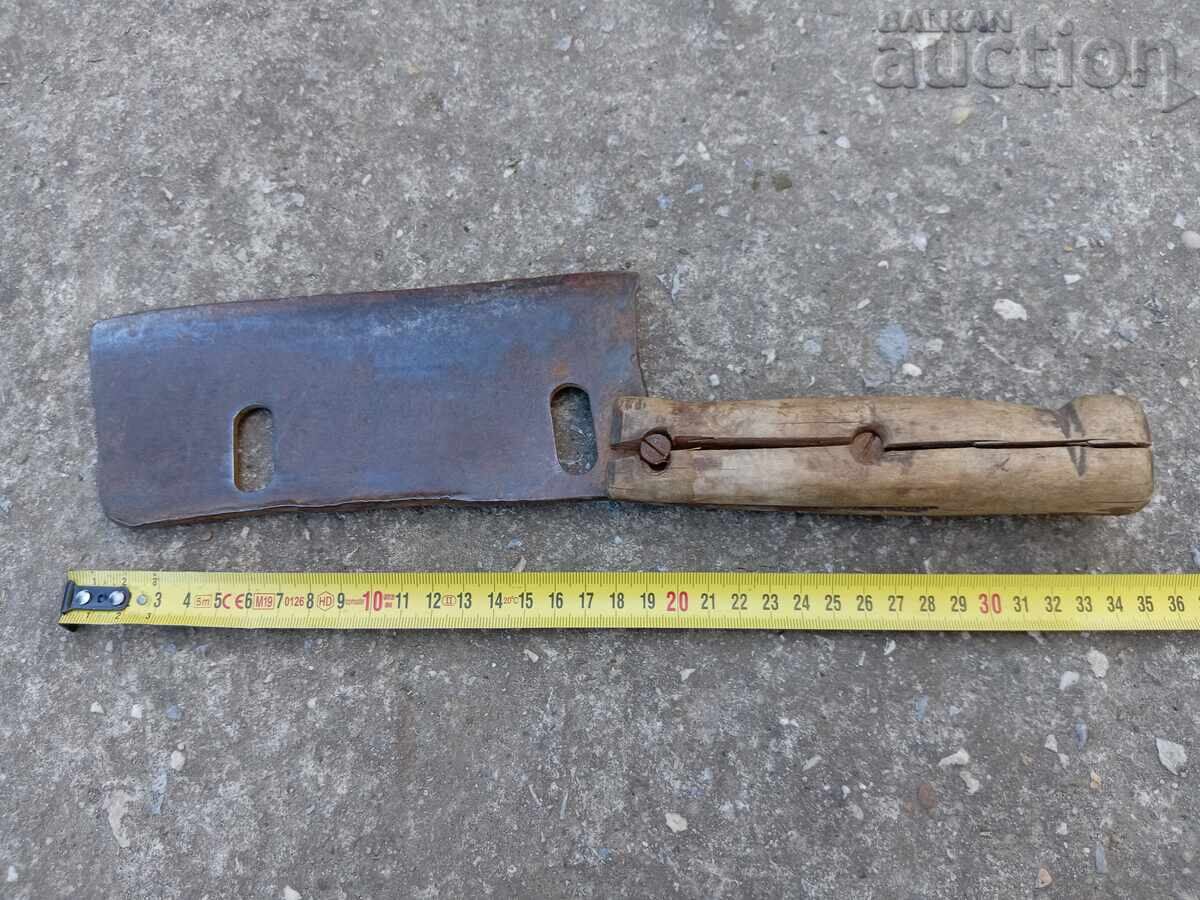 Δημοπρασία Μεγάλο, παλιό μαχαίρι κρεοπωλείου