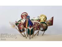 Colecție lot 11 buc. insigne țariste, semne semn insignă cu email