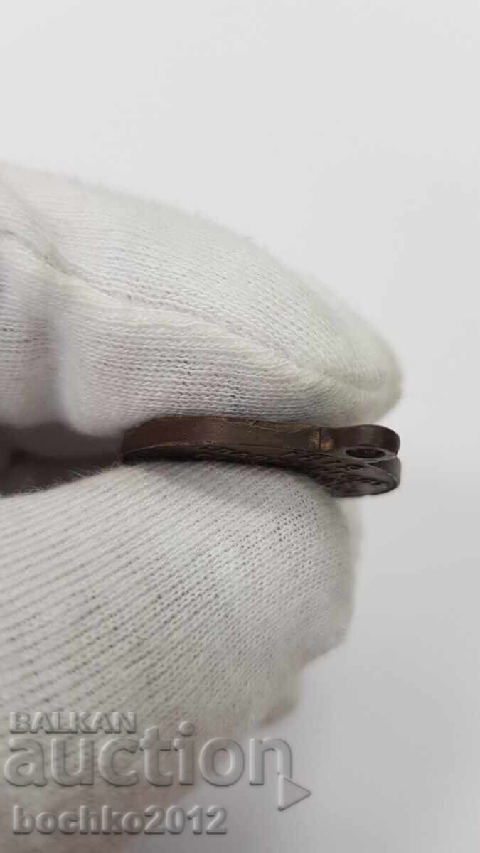 Rară medalie de bronz rusească țaristă cu Alexandru I - 6