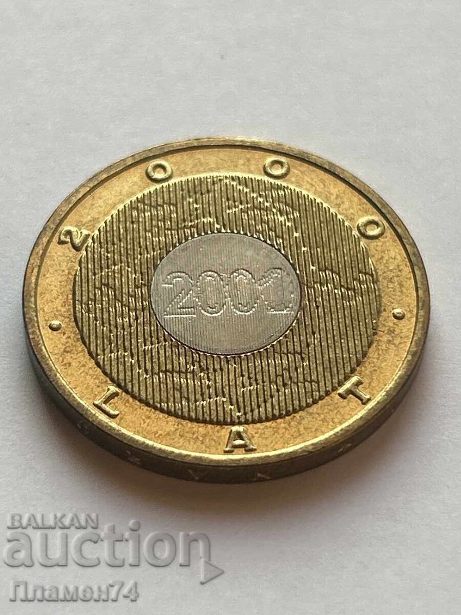 2 Zloty 2000 Poland Millennium with price 13.00 BGN | € 6.65