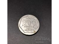 ❤️ ⭐ Ισπανία 1986 200 πεσέτες ⭐ ❤️