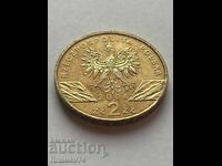 2 злоти 2004 Полша Морска свиня