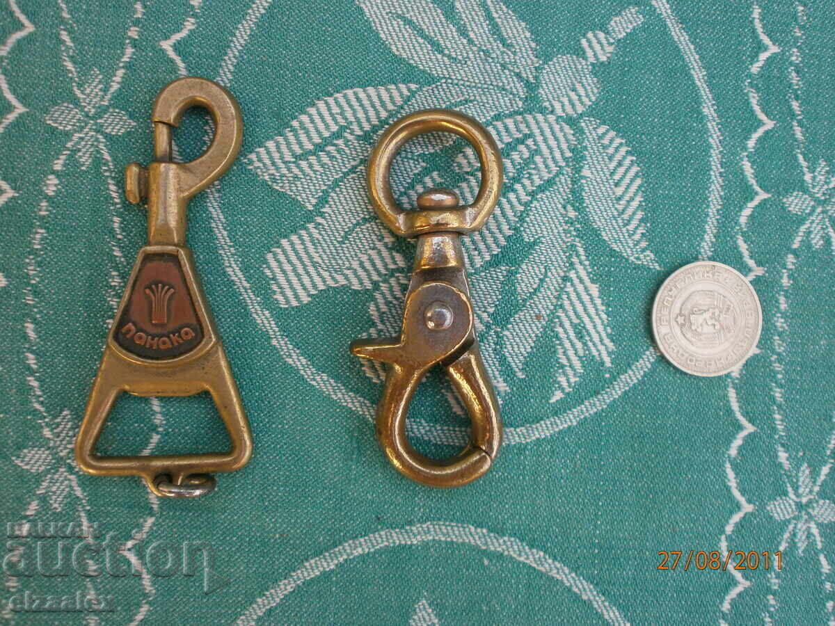 Old bronze keychains NRB - 5 Old bronze keychains NRB - 5