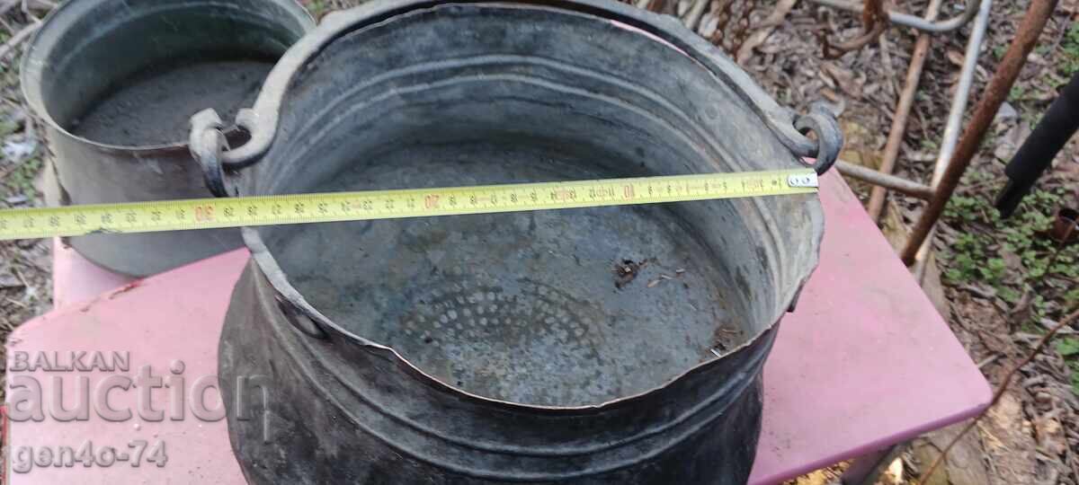 Auction Large copper pot Auction Large copper pot