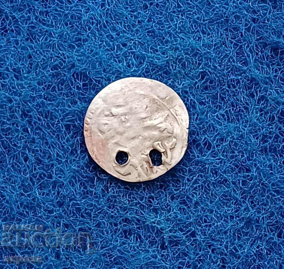 Сребърна турска монета за накит