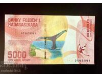 MADAGASCAR - TOP PRICE!! 5000 ARIARY 2017, UNC