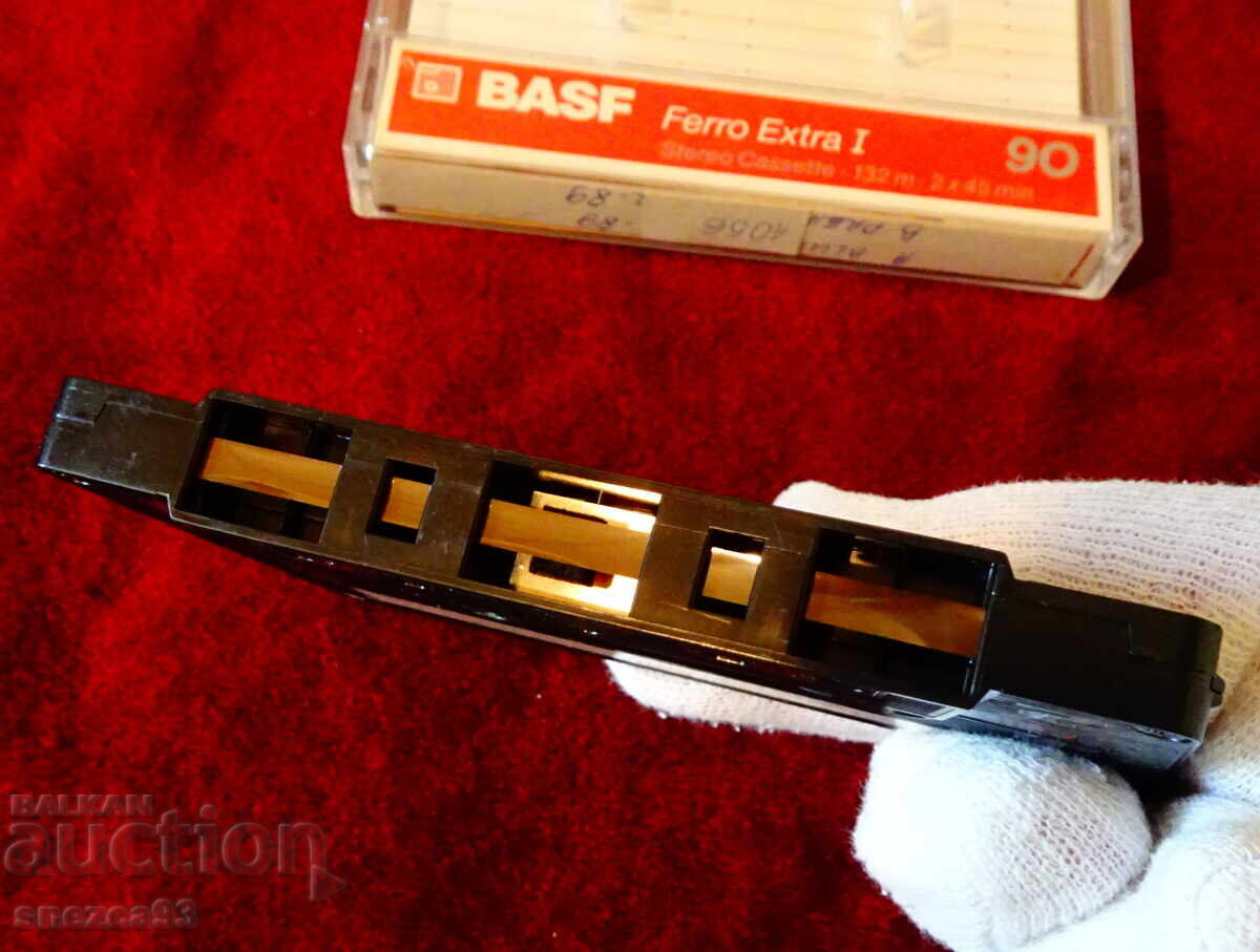 Audio cassette BASF with rock bands Blue Murder and Dream Theater with price 12.00 BGN | € 6.14