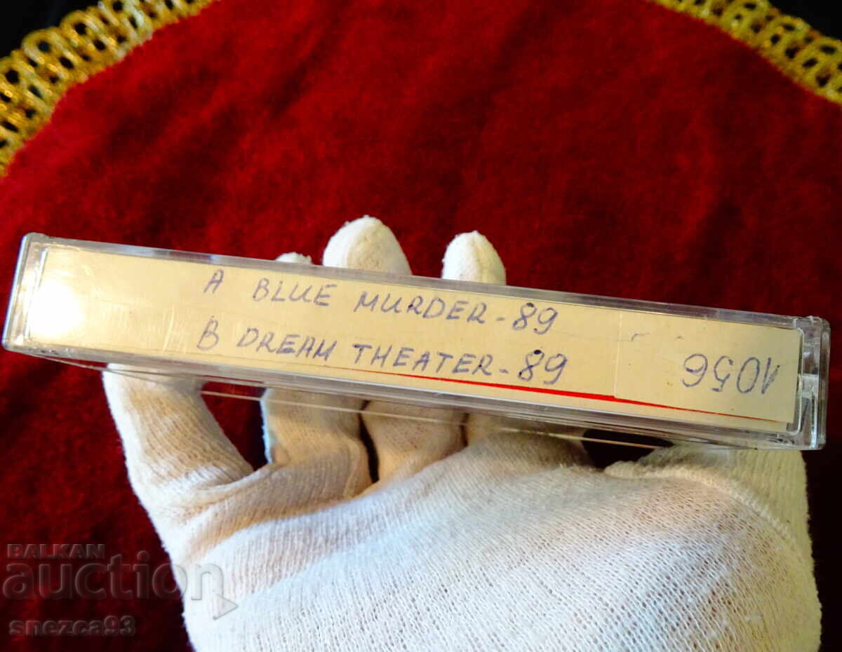 Audio cassette BASF with rock bands Blue Murder and Dream Theater - 6