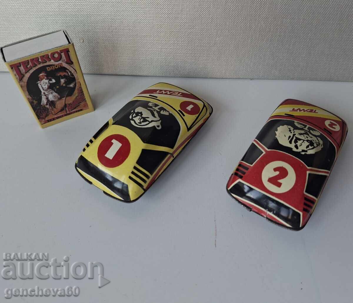 Vintage TEMPO Tin Cars - 5