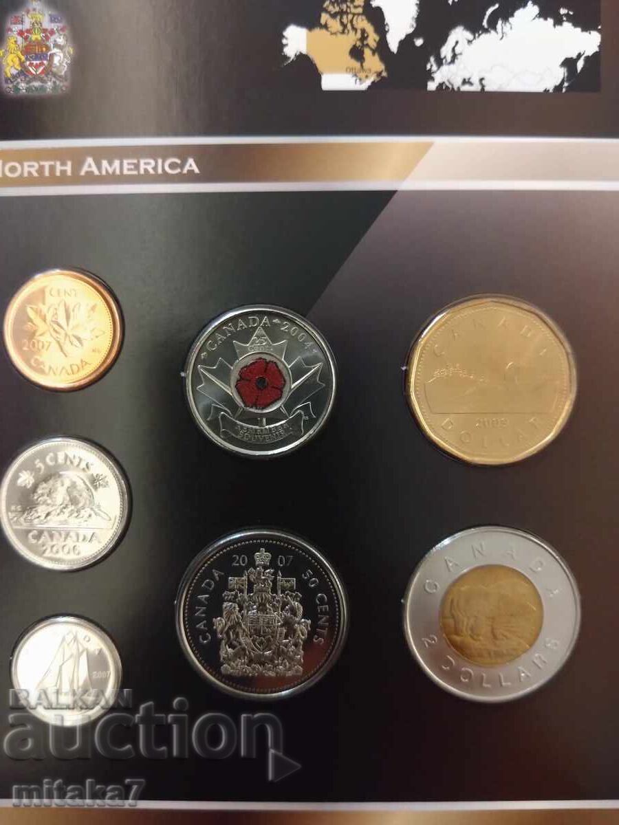 Set de monede, Canada cu preț 20.00 BGN | € 10.23 Set de monede, Canada cu preț 20.00 BGN | € 10.23