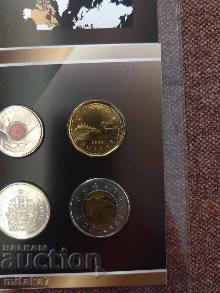Licitație Set de monede, Canada Licitație Set de monede, Canada