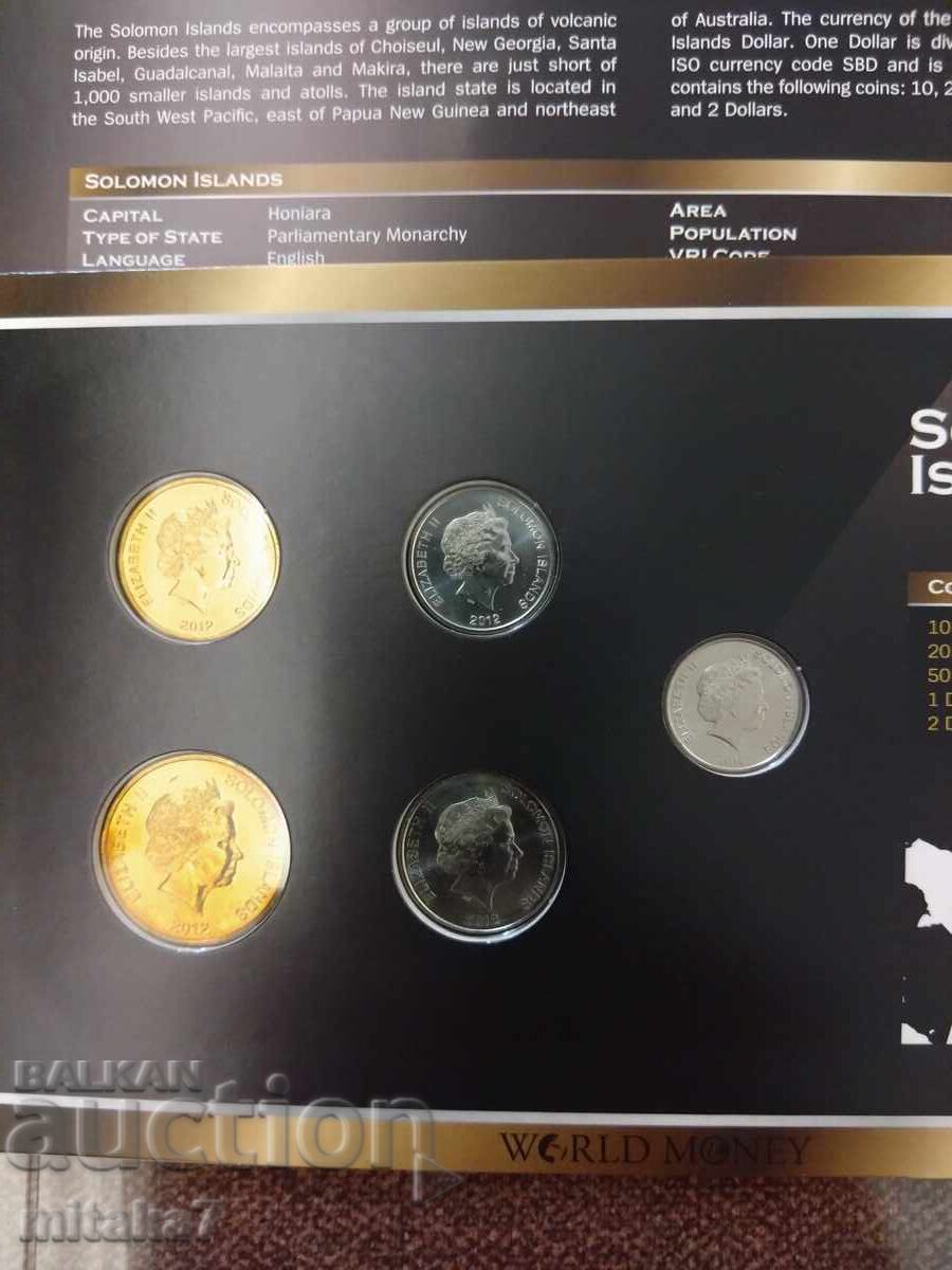 Сет монети, Соломонови острови - 5 Сет монети, Соломонови острови - 5