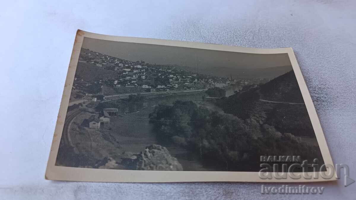 Пощенска картичка Велесъ съ река Вардаръ Пощенска картичка Велесъ съ река Вардаръ