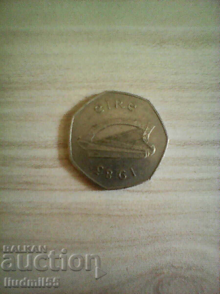 Éire - 50 pence 1983 cu preț € 0.40 | 0.78 BGN