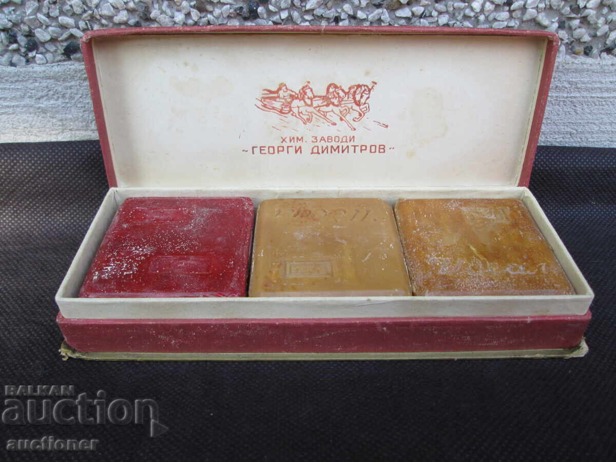 Auction  SOAP BOX FROM HIM. FACTORIES FEORGI DIMITROV