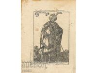 1719 - MALLET ENGRAVING - MOHAMMED - original