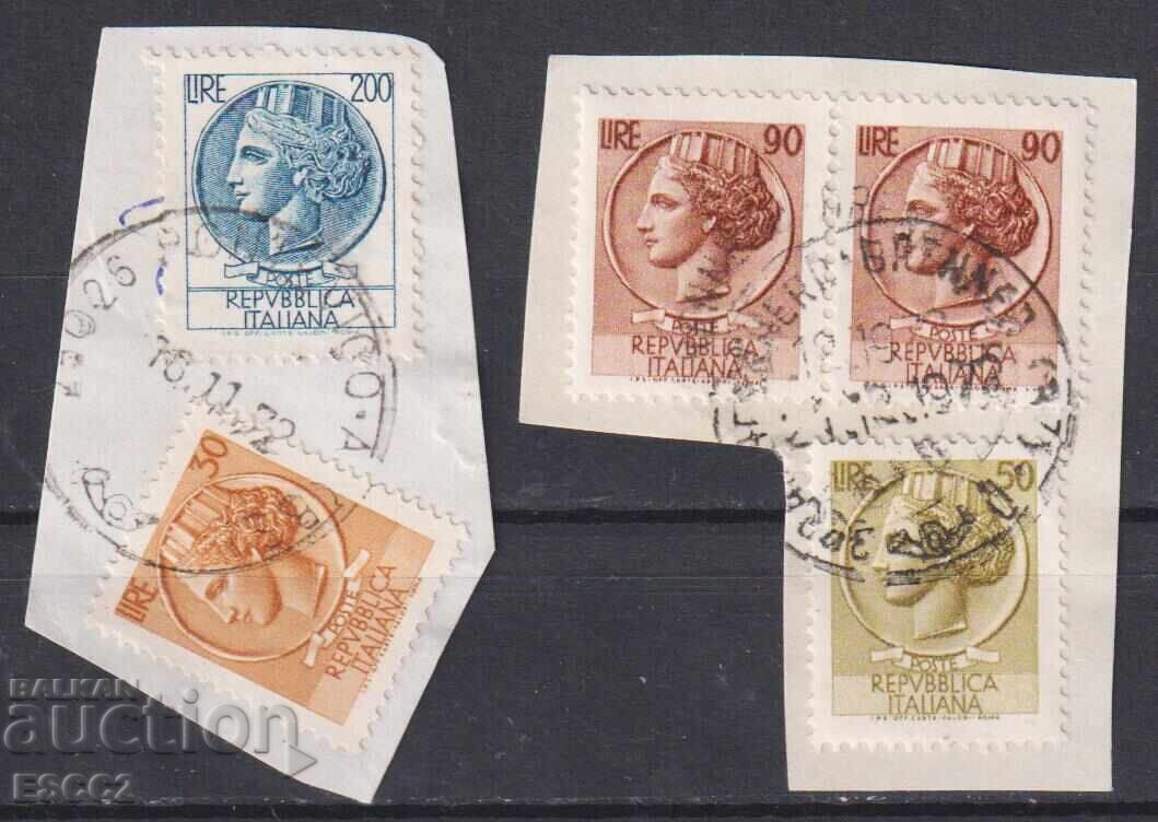 Σφραγισμένες γραμματόσημες Αρχαία βασίλισσα (βασίλισσα) 1968 από Ιταλία