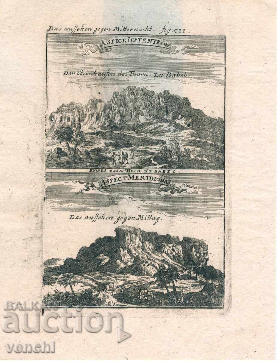 1719 - ΧΑΡΑΚΤΙΚΟ MALLET - Ο ΠΥΡΓΟΣ ΤΗΣ ΒΑΒΕΛ - πρωτότυπο