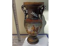 Vază ceramică cu motive grecești