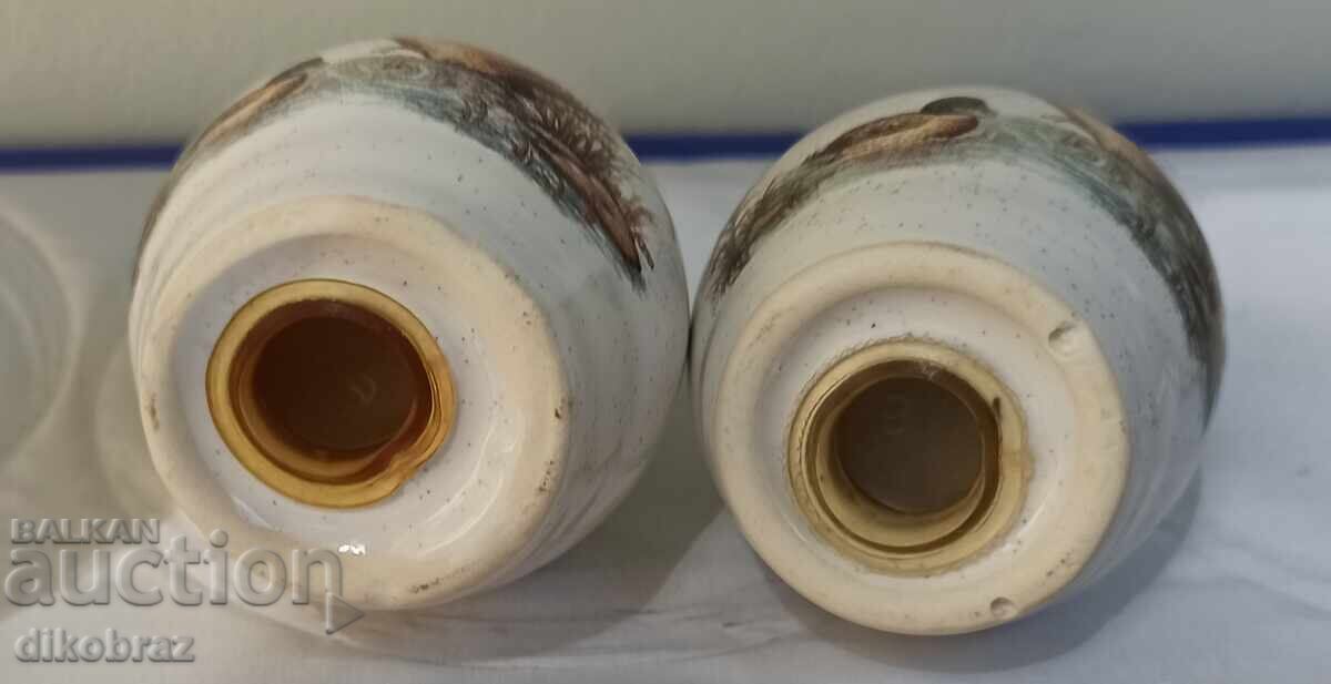 Set de porțelan pentru sare și piper / din Finlanda - 5