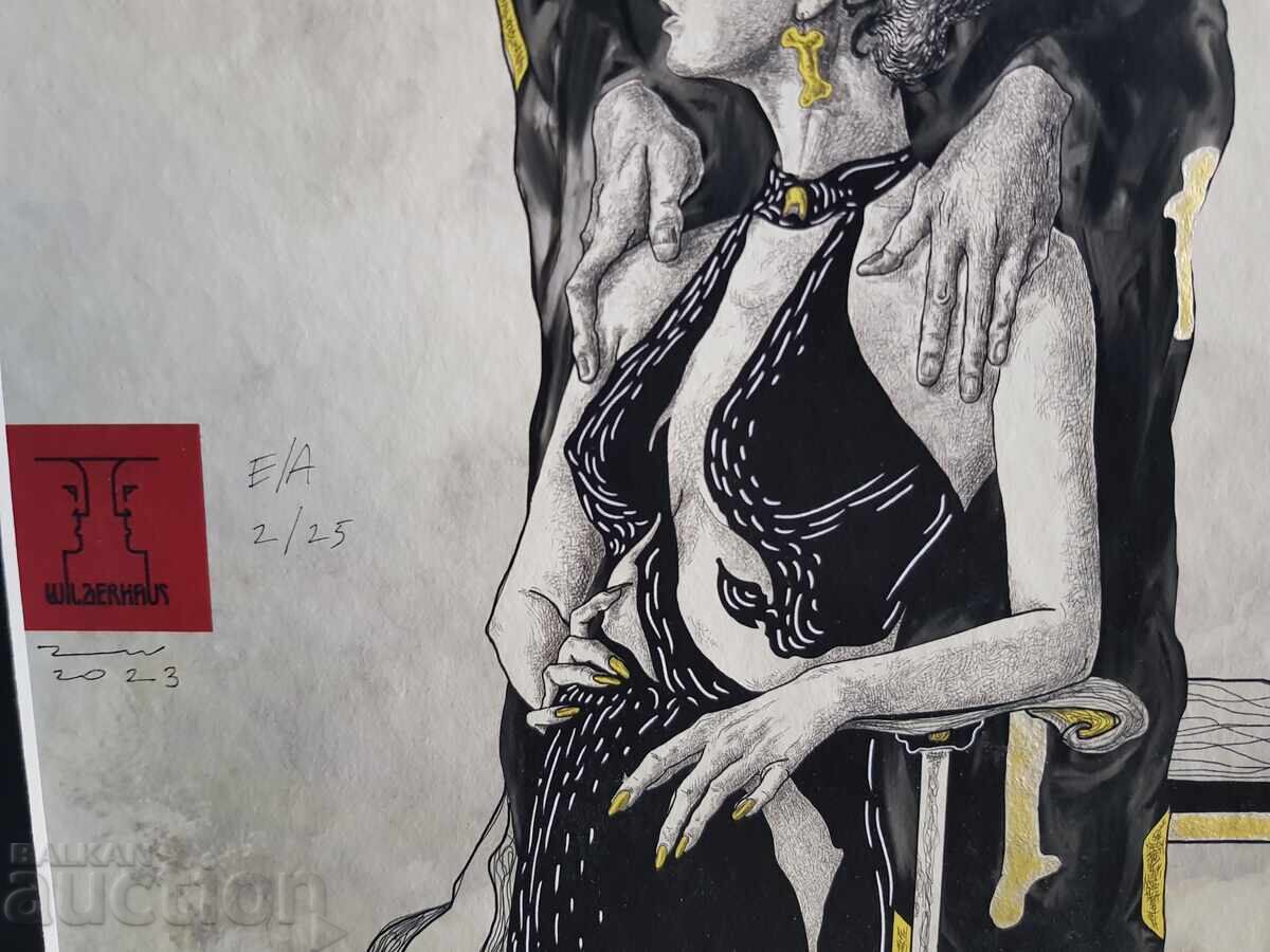 Denis Marinov Wilder The shepherd dog mixed technique - 5