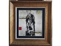 Denis Marinov Wilder Câinele ciobănesc tehnică mixtă