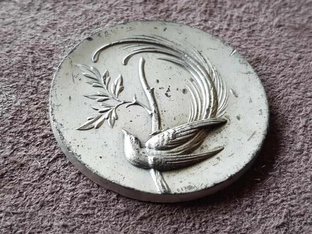 Μετάλλιο Πουλί του Παραδείσου Παραγγελία πινακίδας συμβολικό νόμισμα Γαλλική Γαλλία με τιμή 5.00 BGN | € 2.56