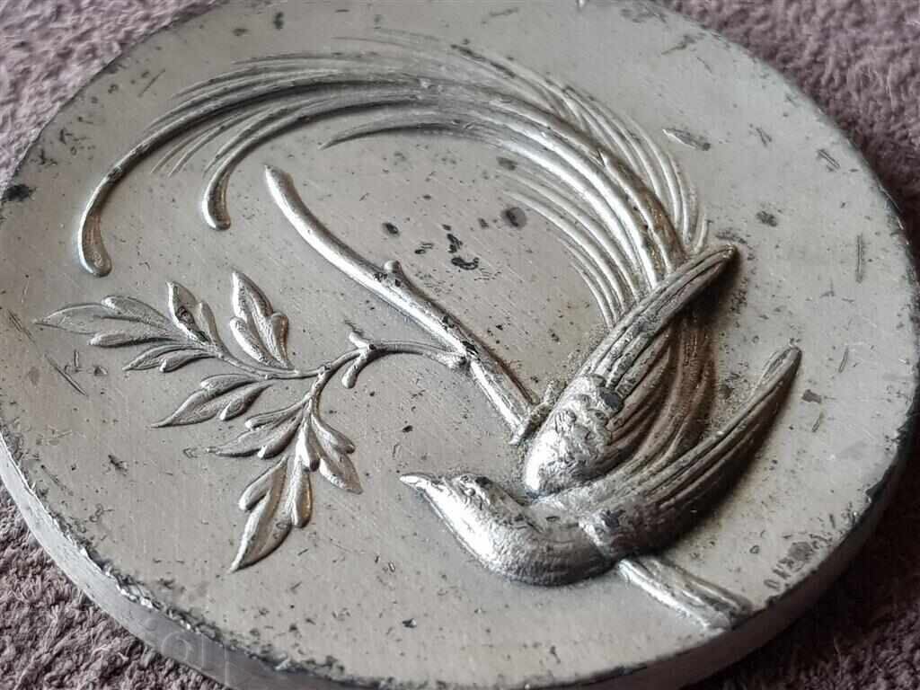 Μετάλλιο Πουλί του Παραδείσου Παραγγελία πινακίδας συμβολικό νόμισμα Γαλλική Γαλλία - 5