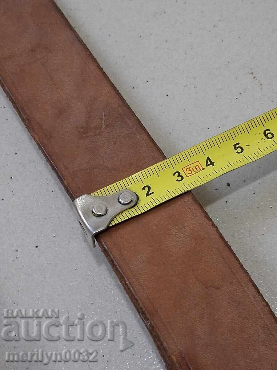 Auction  Old army belt for rifle, automatic rifle, machine pistol
