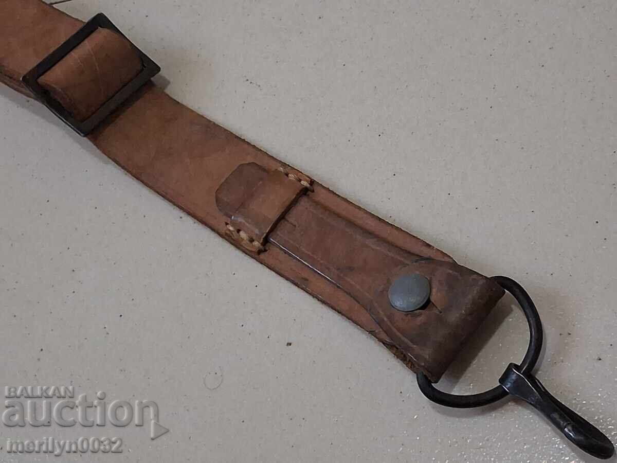 Old army belt for rifle, automatic rifle, machine pistol - 5