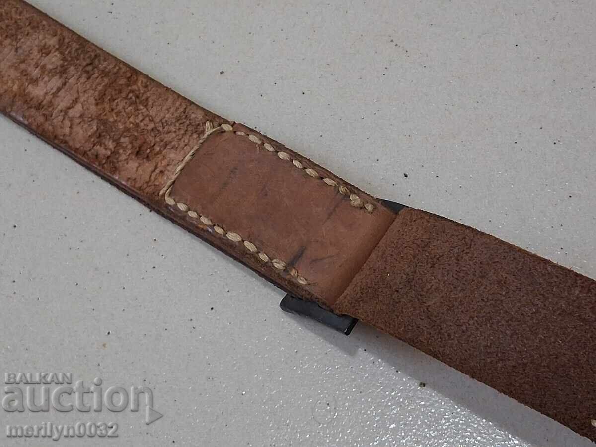 Old army belt for rifle, automatic rifle, machine pistol - 6